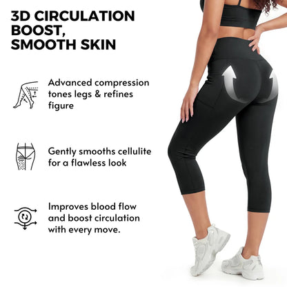 The sculpting capri pants that accentuate your curves.