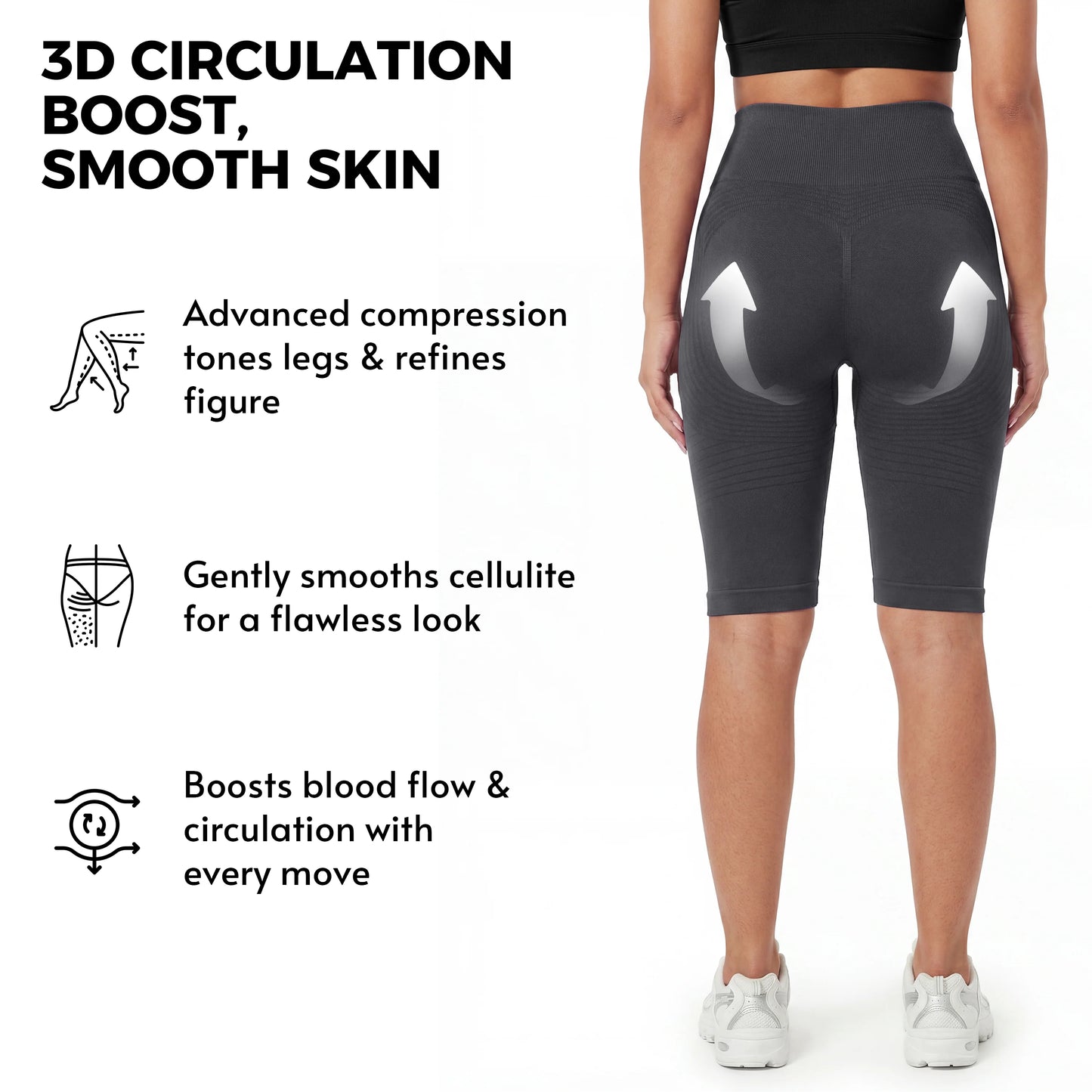 The 3D cropped leggings that enhance your silhouette with comfort.