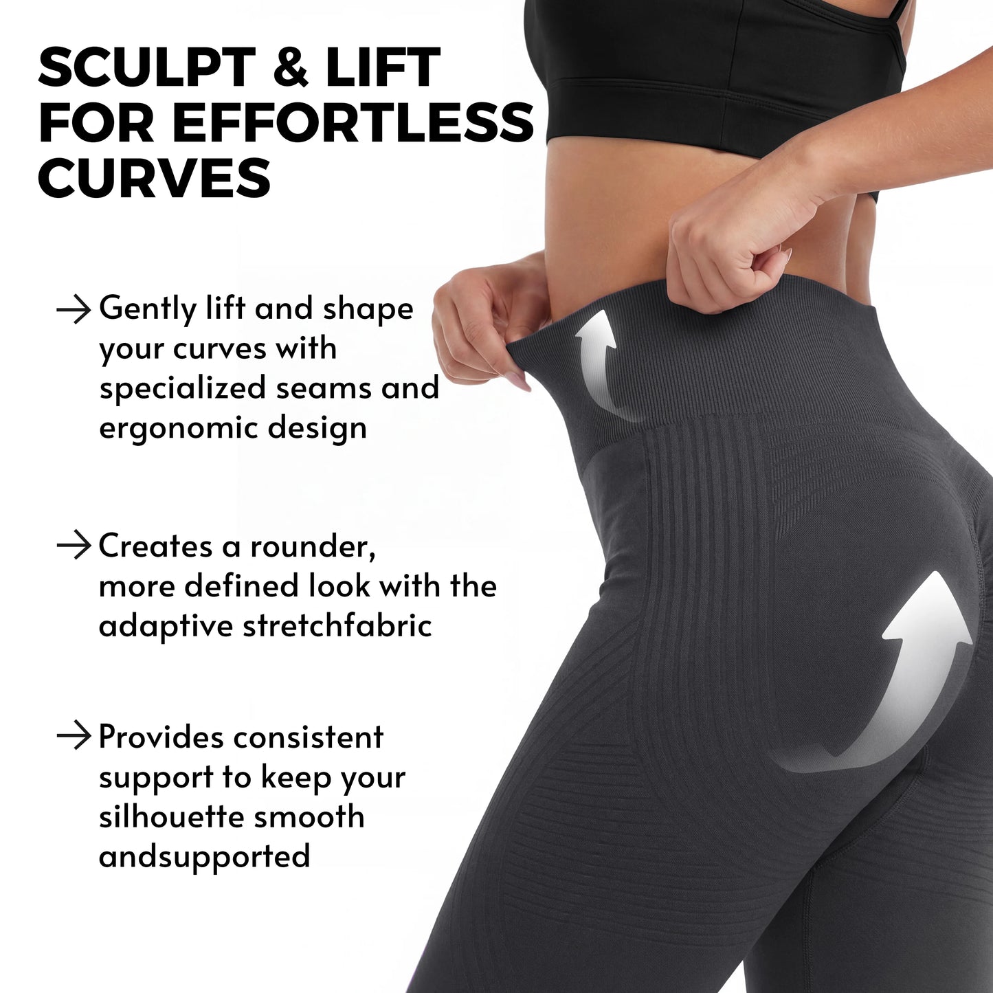 The 3D cropped leggings that enhance your silhouette with comfort.